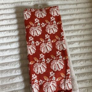 Pumpkin Patterned Towel